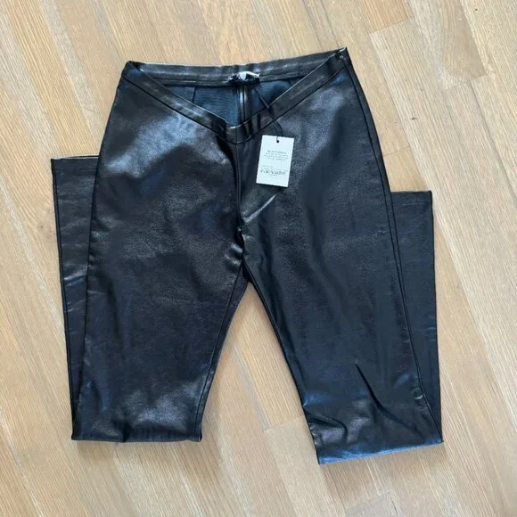 Low Waisted Miaou Leather Elvis pants, brand new